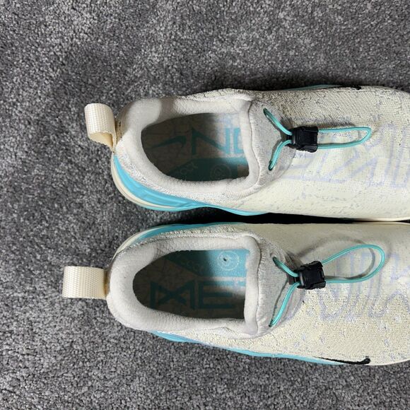 Nike React Metcon BQ6046-203 Women’s Sz 9.5 Light Cream Aurora Green Shoes Used - Picture 10 of 13